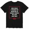 Licensed Character Men's Ferris Buellers Day Off Tee Athletic Heather -Licensed Character Shop unnamed file 33610