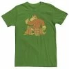 Licensed Character Men's Donkey Kong Eating Bananas On Barrel Tee Kelly -Licensed Character Shop unnamed file 33619