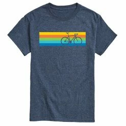 Licensed Character Boy's Road Bike Retro Stripes Tee Black -Licensed Character Shop unnamed file 33631