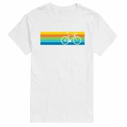 Licensed Character Boy's Road Bike Retro Stripes Tee Black -Licensed Character Shop unnamed file 33632