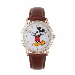 Licensed Character Disney's Mickey Mouse Women's Brown Classic Watch