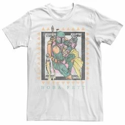 Licensed Character Men's Star Wars Boba Fett Stamp Tee Natural -Licensed Character Shop unnamed file 33640