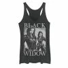 Licensed Character Juniors' Marvel Two Widows Mirror Tank Black -Licensed Character Shop unnamed file 33644