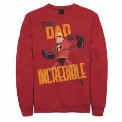 Licensed Character Men's Disney / Pixar The Incredibles This Dad Sweatshirt -Licensed Character Shop unnamed file 33721