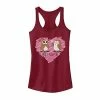 Licensed Character Juniors' Star Wars Valentines Don't Porget Me Sketch Heart Tank Top Indigo -Licensed Character Shop unnamed file 33729