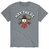 Licensed Character Men's Peanuts Snoopy Scarecrow Tee Grey 1 Licensed Character Men's Peanuts Snoopy Scarecrow Tee Grey -Licensed Character Shop unnamed file 3373