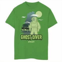 Licensed Character Boys 8-20 Scooby-Doo A Clue For Scooby -Doo Ghost Diver Portrait Graphic Tee Kelly -Licensed Character Shop unnamed file 33770