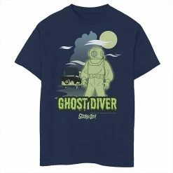 Licensed Character Boys 8-20 Scooby-Doo A Clue For Scooby -Doo Ghost Diver Portrait Graphic Tee Kelly -Licensed Character Shop unnamed file 33771