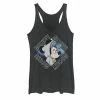 Licensed Character Juniors' Disney Mickey Mouse Hoodie Portrait Tank Black Heather -Licensed Character Shop unnamed file 33790