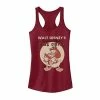 Licensed Character Juniors' Disney Donald Duck Fire Chief Tank Red Heather 2 Licensed Character Juniors' Disney Donald Duck Fire Chief Tank Red Heather -Licensed Character Shop unnamed file 33793