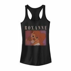 Licensed Character Juniors' Disney A Goofy Movie Roxanne Portrait Tank Black Heather 7 Licensed Character Juniors' Disney A Goofy Movie Roxanne Portrait Tank Black Heather -Licensed Character Shop unnamed file 33798