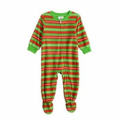 Licensed Character Baby Jammies For Your Families® How The Grinch Stole Christmas Footed Pajamas