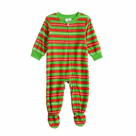 Licensed Character Baby Jammies For Your Families® How The Grinch Stole Christmas Footed Pajamas 3 Licensed Character Baby Jammies For Your Families® How The Grinch Stole Christmas Footed Pajamas