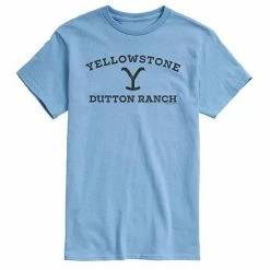 Licensed Character Men's Yellowstone Stone Wild Tee Blue -Licensed Character Shop unnamed file 3380