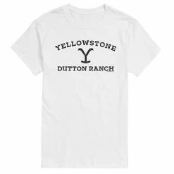 Licensed Character Men's Yellowstone Stone Wild Tee Blue -Licensed Character Shop unnamed file 3382