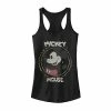 Licensed Character Juniors' Disney Mickey And Friends Spotty Mickey Mouse Portrait Tank Black Heather -Licensed Character Shop unnamed file 33844