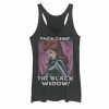 Licensed Character Juniors' Marvel Black Widow Comic Tank Top -Licensed Character Shop unnamed file 33877