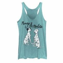 Licensed Character Juniors' 101 Dalmations Pongo Perdita Animal Graphic Tank Raspberry -Licensed Character Shop unnamed file 33894
