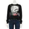 Licensed Character Juniors' The Nightmare Before Christmas Jack Skellington Long Sleeve Tee -Licensed Character Shop unnamed file 339
