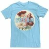 Licensed Character Men's Dream Circle Flower Fill Tee Light Blue -Licensed Character Shop unnamed file 33956