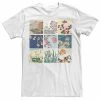 Licensed Character Men's Katsushika Hokusai Floral Photo Tee Light Blue 2 Licensed Character Men's Katsushika Hokusai Floral Photo Tee Light Blue -Licensed Character Shop unnamed file 33962