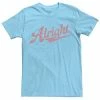 Licensed Character Men's Alright Baseball Style Font Tee White 1 Licensed Character Men's Alright Baseball Style Font Tee White -Licensed Character Shop unnamed file 33971