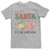 Licensed Character Men's SpongeBob SquarePants Santa I Can Explain Tee Kelly -Licensed Character Shop unnamed file 33992