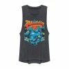 Licensed Character Juniors' Disney's Aladdin Genie Shrug Vintage Style Muscle Tank Top Pine Heather -Licensed Character Shop unnamed file 34005