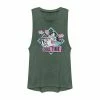Licensed Character Juniors' Disney's Aladdin Jasmine & Rajah "Chill Time" Graphic Muscle Tank Top Denim Heather -Licensed Character Shop unnamed file 34009