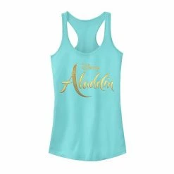 Licensed Character Junior's Aladdin Logo Tank Black
