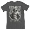 Licensed Character Men's Marvel Moon Knight Team Circle Portrait Tee Charcoal -Licensed Character Shop unnamed file 34038