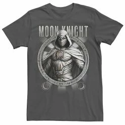 Licensed Character Men's Marvel Moon Knight Team Circle Portrait Tee Charcoal -Licensed Character Shop unnamed file 34040