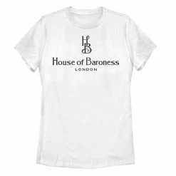 Licensed Character Disney's Cruella Juniors' House Of Baroness London Graphic Tee White