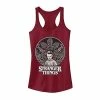 Licensed Character Juniors' Netflix Stranger Things Eleven & Demogorgon Circle Graphic Tank Scarlet -Licensed Character Shop unnamed file 34050