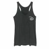 Licensed Character Juniors' Disney Small Pocket Logo Tank Black -Licensed Character Shop unnamed file 34059