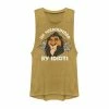 Licensed Character Juniors Lion King Scar Surrounded By Idiots Muscle Shirt Gold Heather -Licensed Character Shop unnamed file 34111