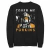 Licensed Character Men's Star Wars Cover Me, Porkins Sweatshirt Black -Licensed Character Shop unnamed file 34115