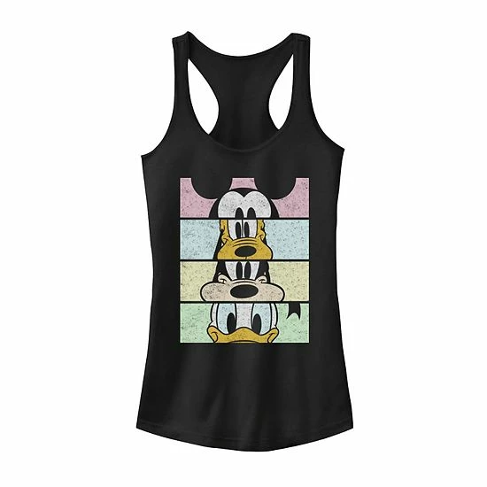 Licensed Character Juniors' Disney Mickey Crew Crop Boxed Up Tank Black 5 Licensed Character Juniors' Disney Mickey Crew Crop Boxed Up Tank Black - Image 3