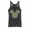 Licensed Character Juniors' Disney Mickey Mouse Cheetah Print Silhouette Fill Tank Black -Licensed Character Shop unnamed file 34146