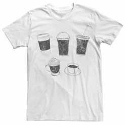 Licensed Character Men's Coffee Cups And Mugs Tee Light Blue -Licensed Character Shop unnamed file 34158