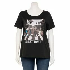 Licensed Character Plus Size The Beatles Abbey Road Graphic Tee