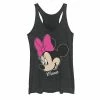 Licensed Character Juniors' Disney Minnie Mouse Face Portrait Smile Tank Black -Licensed Character Shop unnamed file 34165