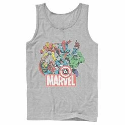 Licensed Character Men's Marvel Avengers Team Retro Comic Vintage Tank White 7 Licensed Character Men's Marvel Avengers Team Retro Comic Vintage Tank White -Licensed Character Shop unnamed file 34173
