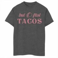 Licensed Character Boys 8-20 Fifth Sun First Tacos Graphic Tee Navy Heather -Licensed Character Shop unnamed file 34220