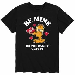 Licensed Character Men's Garfield Be Mine Tee Black