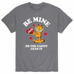 Licensed Character Men's Garfield Be Mine Tee Black -Licensed Character Shop unnamed file 34239