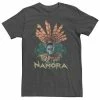 Licensed Character Men's Marvel Wakanda Forever Namora Portrait Tee Charcoal Heather -Licensed Character Shop unnamed file 34256