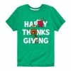 Licensed Character Boys 8-20 Peanuts Happy Thanksgiving Graphic Tee Gray -Licensed Character Shop unnamed file 3426
