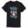 Licensed Character Men's Dr. Seuss Builder Of Snowy Things Tee Black -Licensed Character Shop unnamed file 34270