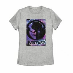 Licensed Character Juniors' Marvel What If Watcher Galactic Poster Tee Black -Licensed Character Shop unnamed file 34291
